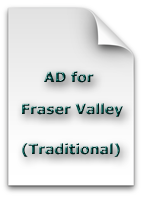 AD for Fraser Valley (traditional)